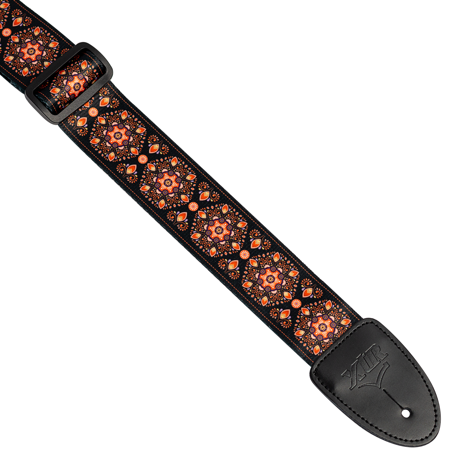 XTR | LS407 | Guitar Strap | Orange/black XTR | LS407 | Guitar Strap | Orange/black